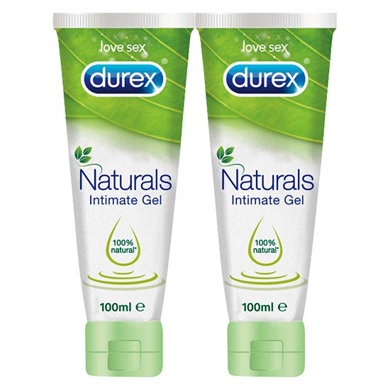 Durex duplo natural gel 2x100ml